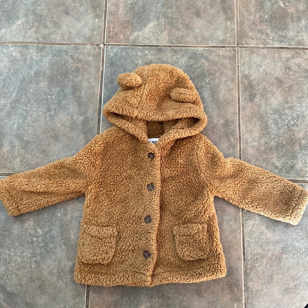 Old navy toddler girl sherpa sweater